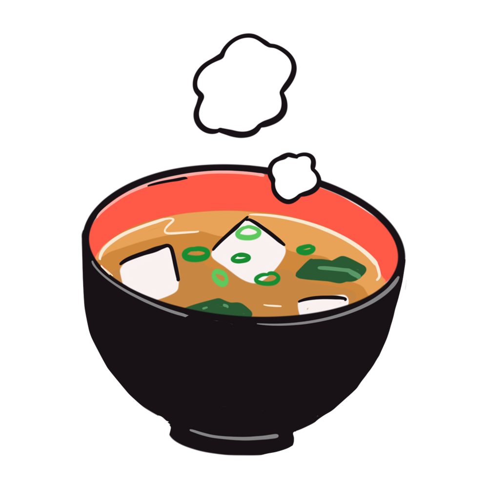 かわいい 味噌汁イラスト・フリー素材なら「シンテリ」