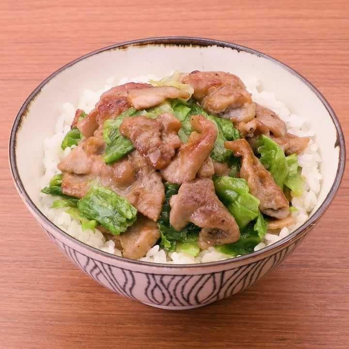 旨みあふれる！極ヤワ！味噌豚丼ヤオコーレシピ by Cooking Support