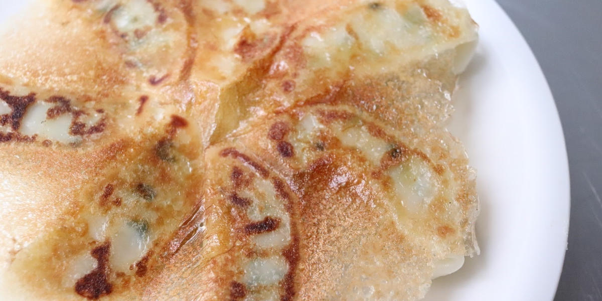 羽根つき餃子の焼き方 片栗粉編パート２