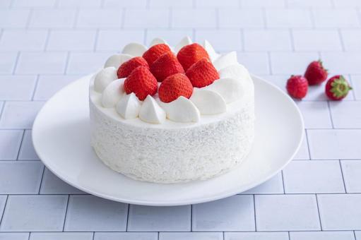 いちごのショートケーキの無料の写真素材 - ID.1035フリー素材 ぱくたそ