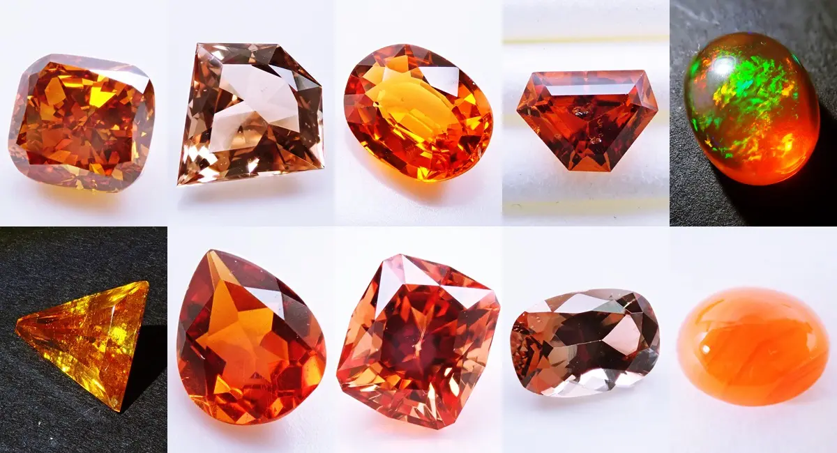 まとめ オレンジ色 橙色 の宝石を一覧でご紹介 - JEWELRY SQUARE MEDIA