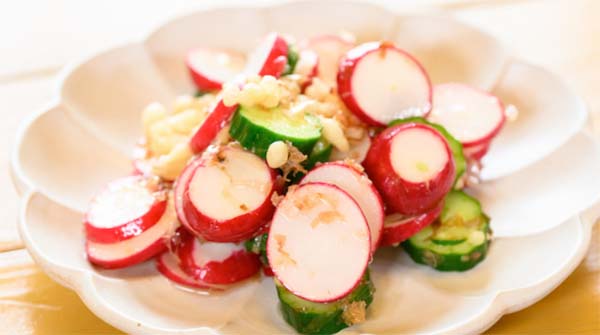 エイジレス美腸レシピ ラディッシュのデトックスサラダ美肌菌を育てるビオメディ