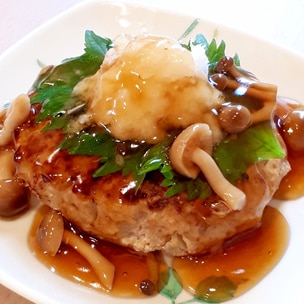 ヘルシーおからバーグ 和風ぽん酢あんかけ