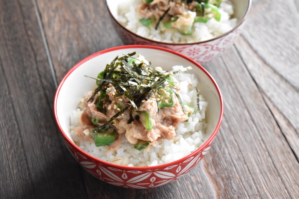 ごま油香るツナともやしのさっと和え