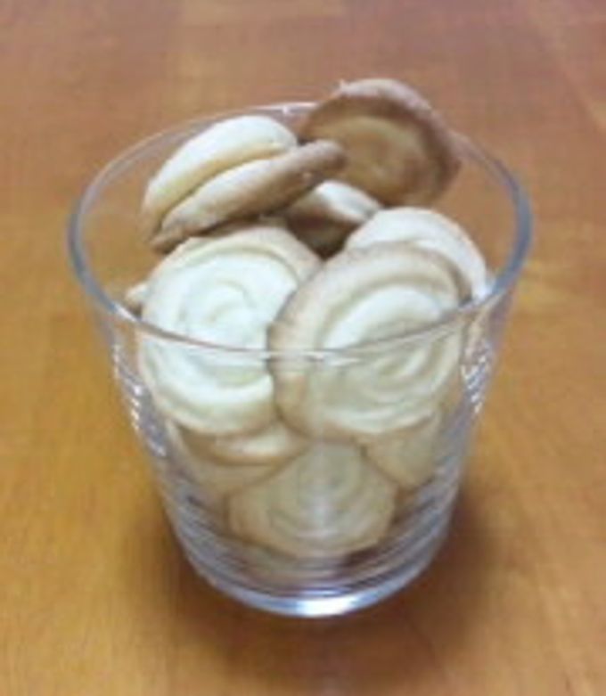 絞り出しクリームクッキ