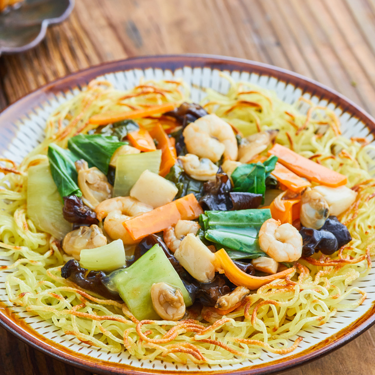 日常お手軽料理 あんかけ焼きそば&保存食・パン＆ホットサンド&お手軽フィデウアueblog