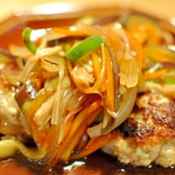 豆腐のふわふわ 和風ハンバーグ