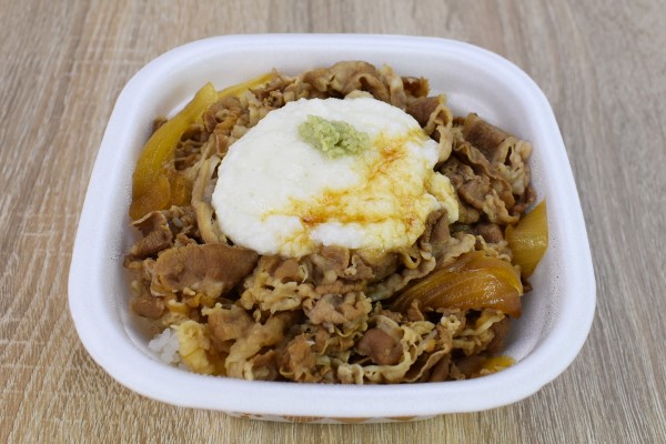 すき家 わさび山かけ牛丼 並¥590 - 楽しくなければごはんじゃない