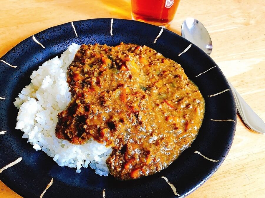 煮込んだようなキーマカレ