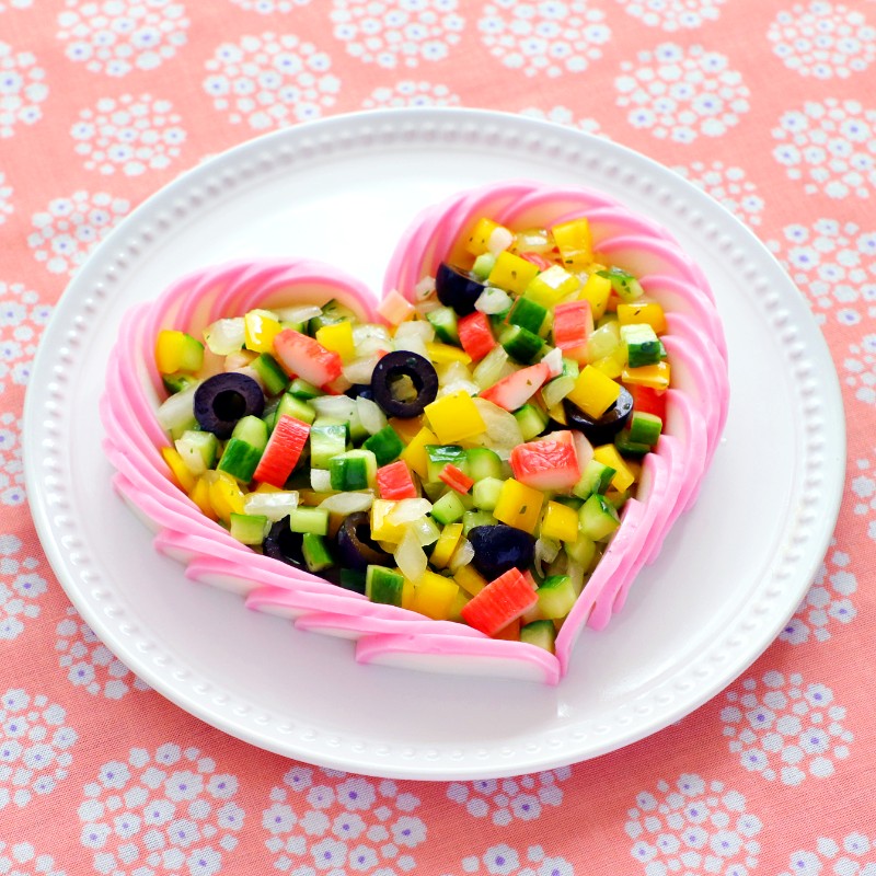 バレンタインデーのためのトマトとチーズのサラダイラスト素材透過、PNGフリー画像ダウンロード - Pngtree