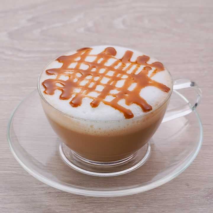 キャラメル·マキアート レシピ 作り方エスプレッソメニュー ダイイチ・アカデミー 未経験から始めるカフェ開業情報サイト