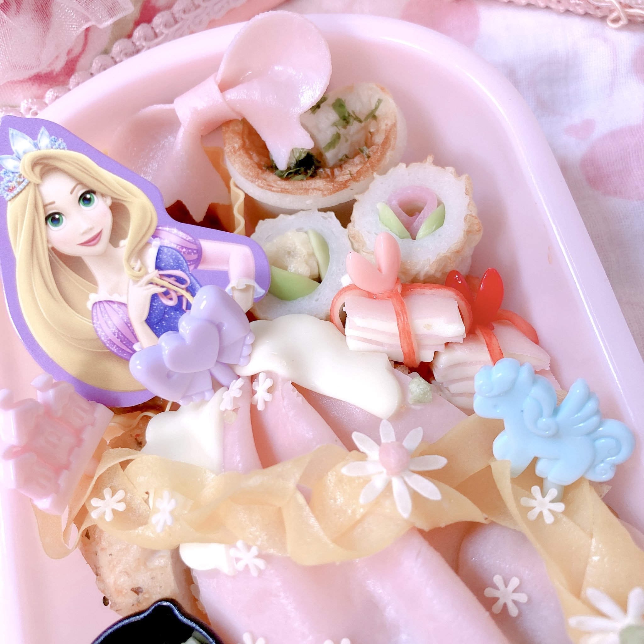 簡単アリエルのドレス弁当 ＆シンデレラby サイチョンクックパッド簡単おいしいみんなのレシピが392万品