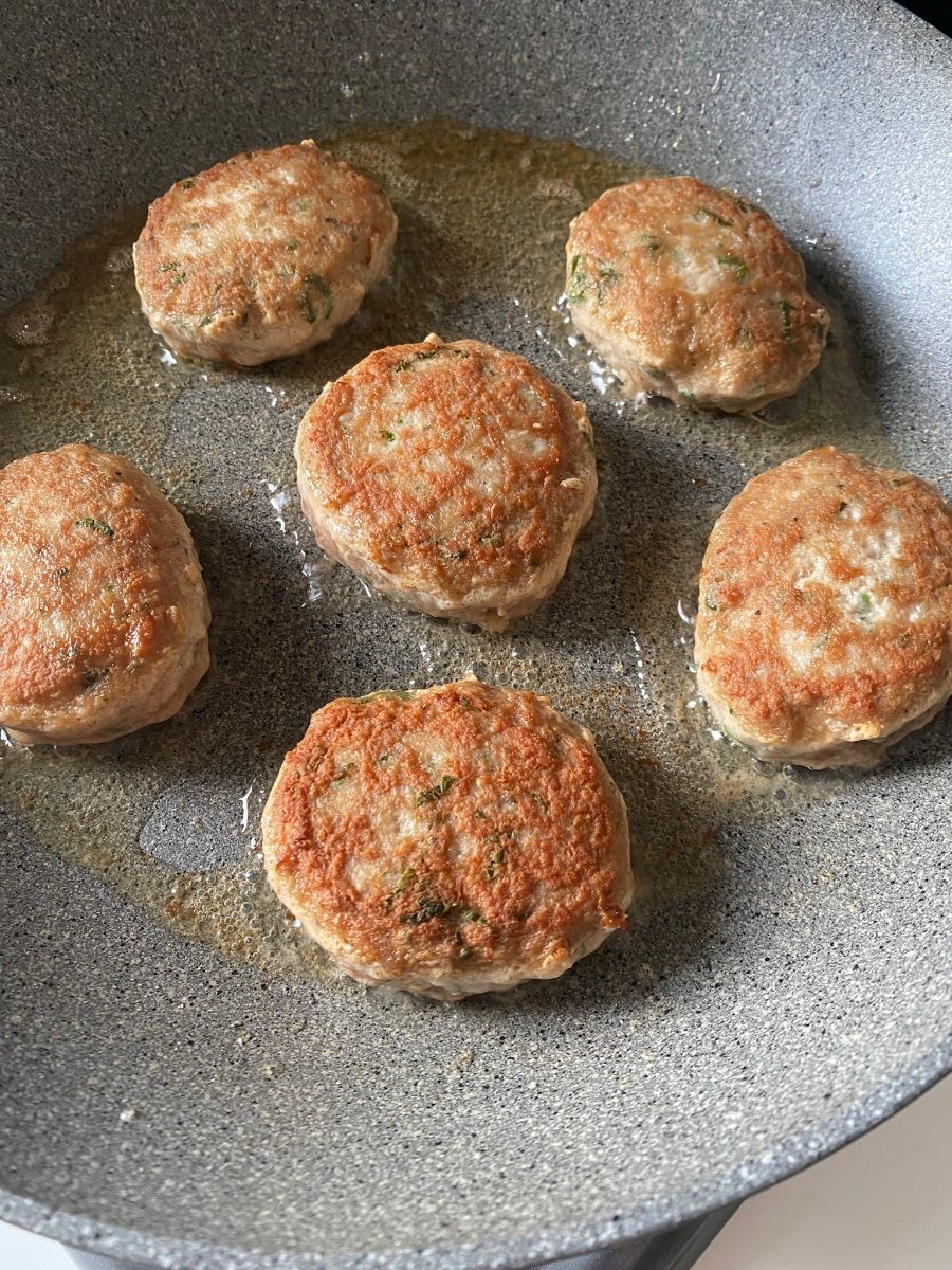 大葉でさっぱり⭐豚つくね