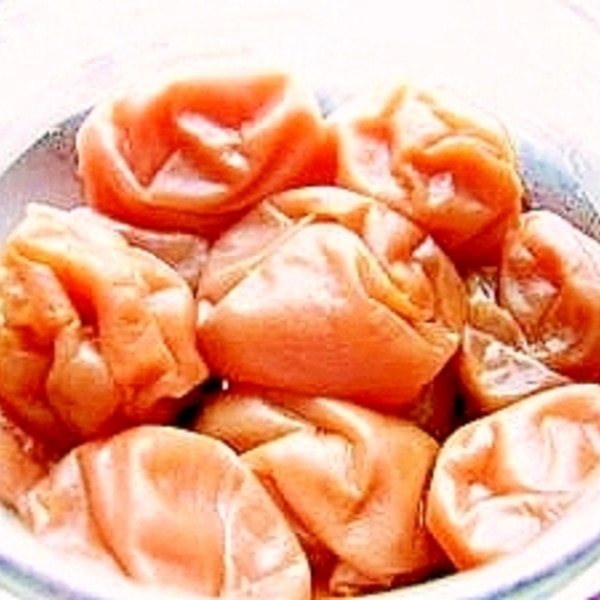 超酸っぱい梅干しをまろやかにする方法