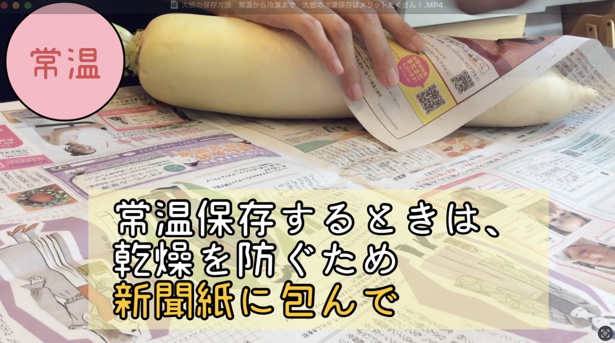 常温・冷蔵・冷凍 大根が長持ちする保存方法で、ムダなく1本使い切ろう！ - トクバイニュース
