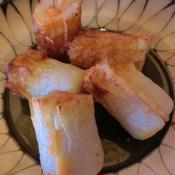 焼き卵白のたらこ和えのレシピ：白ごはん.com