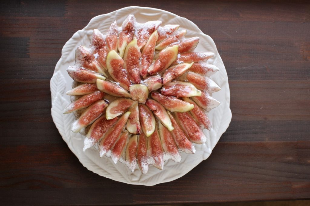 いちじく紅茶のタルト*ラズベリジャム入り