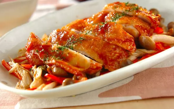 簡単こってり味♪ めんつゆマヨチキン