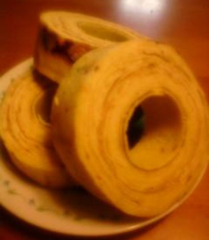 ホットケーキミックスでバウムクーヘン毎日笑顔で過ごしたい