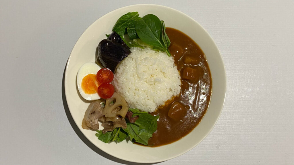 レトルトでもOK おしゃれなカレーの盛り付けテンプレート３選 - ワンプレートnote