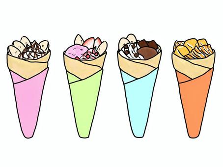2,300点を超えるクレープのイラスト素材、ロイヤリティフリーのベクター素材グラフィックスとクリップアート - iStockパンケーキ,アイスクリーム, ワッフル