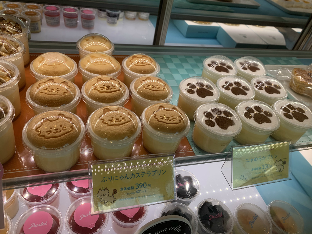 イオンモール千葉ニュータウンのパステルデザート Pastel 、お店の半分が「ねこねこチーズケーキ」になってた印西とぴっく