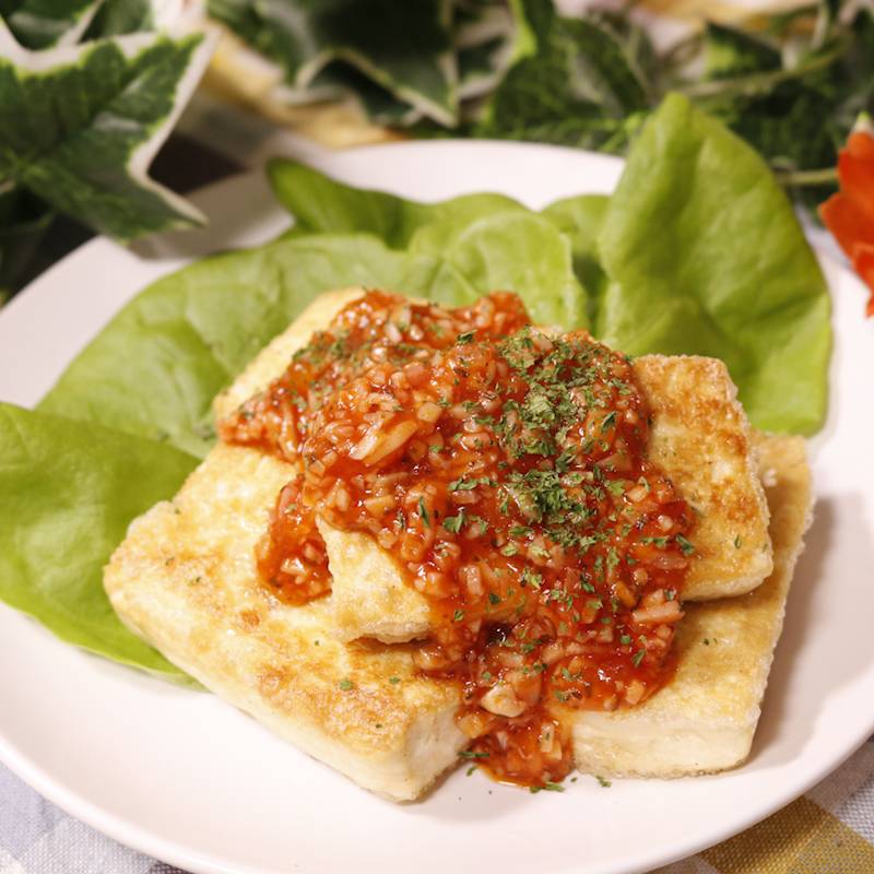 カリッと美味しい！ポン酢で頂く豆腐ステーキクラシル