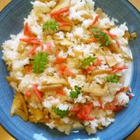 たけのこたっぷりたけのこちらし寿司