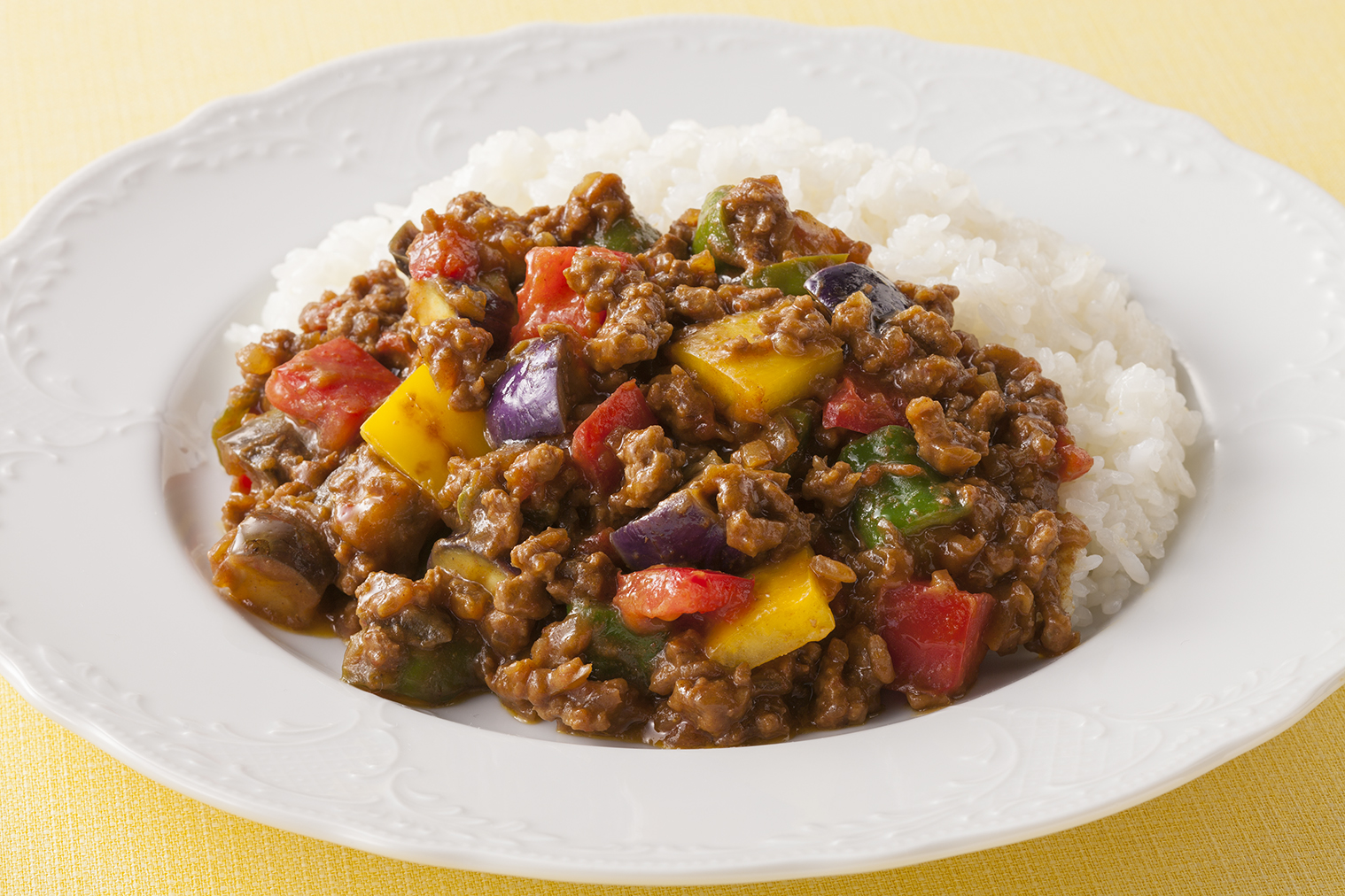 味付けこれだけ!? ごろごろ夏野菜のキーマカレ