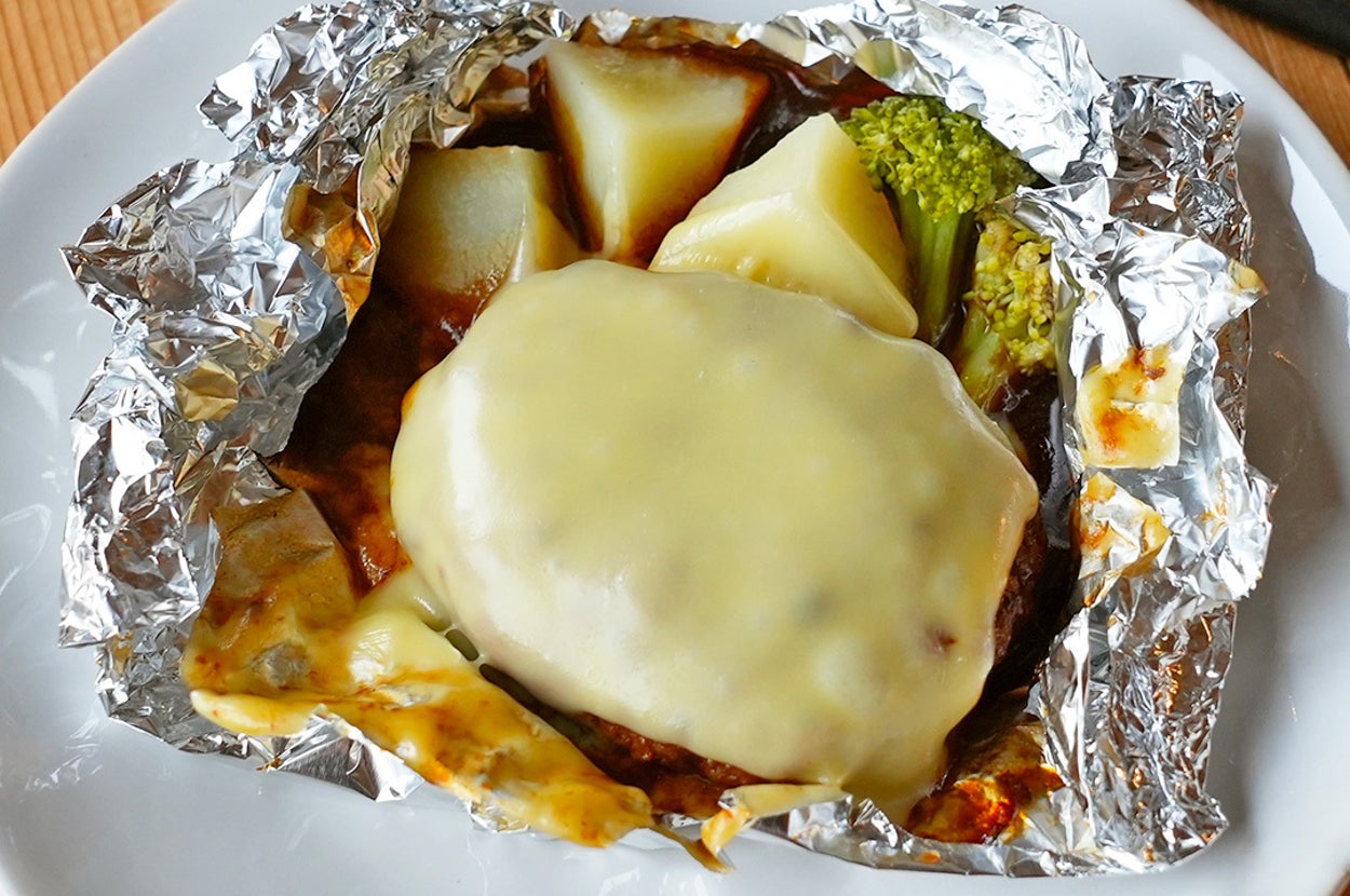 大阪アルミホイル 包み焼きハンバーグTikTok
