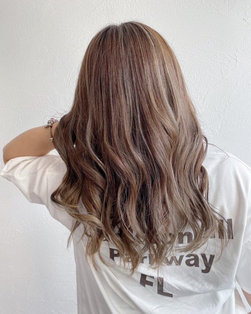 根本がプリンでもできるバレイヤージュTikTok