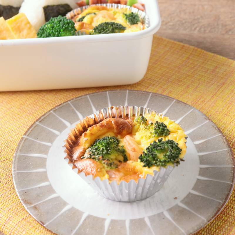 お弁当の隙間おかず☆えびと小松菜の塩炒め