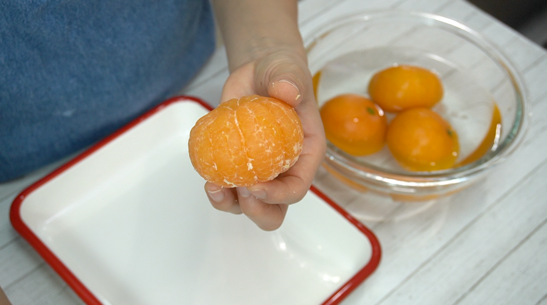 酸っぱいミカンをミカン飴♪