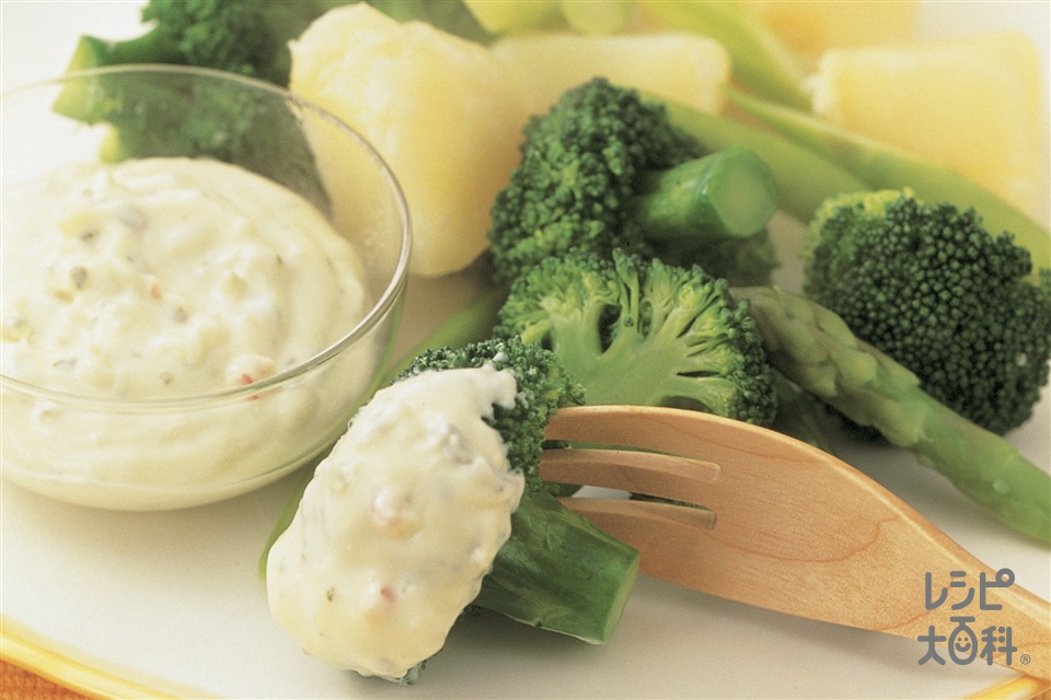 温野菜の温かいドレッシング レシピ赤酒.com