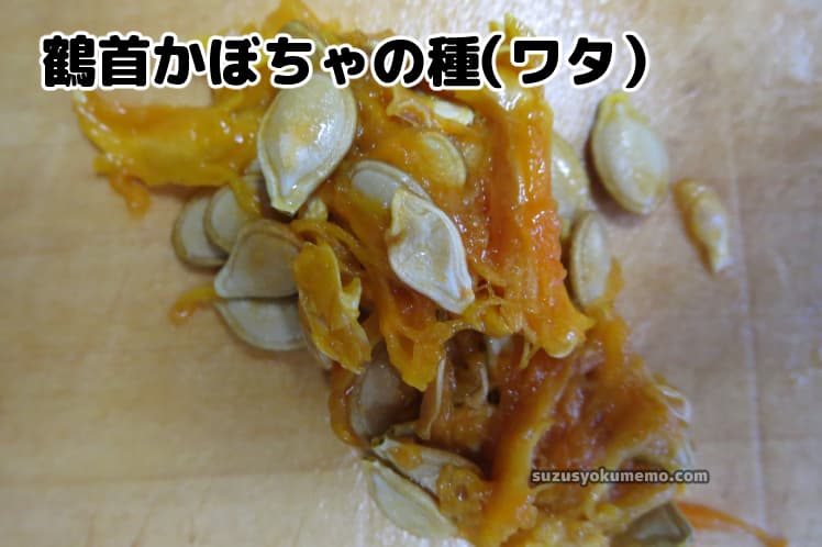 鶴首かぼちゃの特徴や旬の時期！味はさっぱりで滑らか！野菜のおうち。常温と冷凍保存方法解説