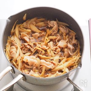 豚バラ肉とごぼうのしぐれ煮株式会社さきしま