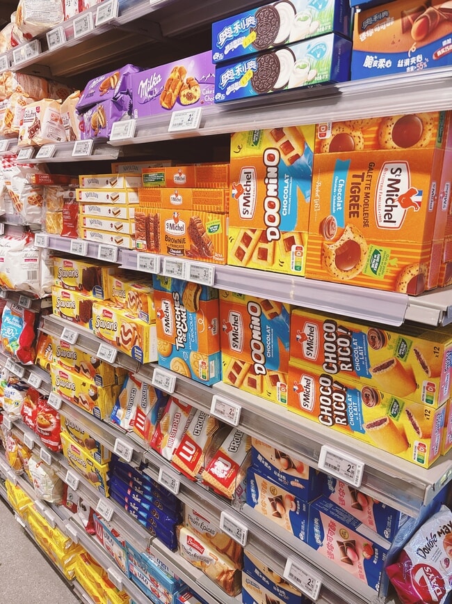 意外にもアメリカの普通のスーパーにもある日本のお菓子とうもろこし州のくらし