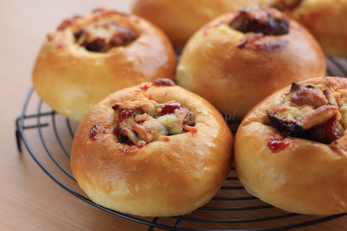 ふわふわ惣菜パン!!じゃがいも枝豆パン☆