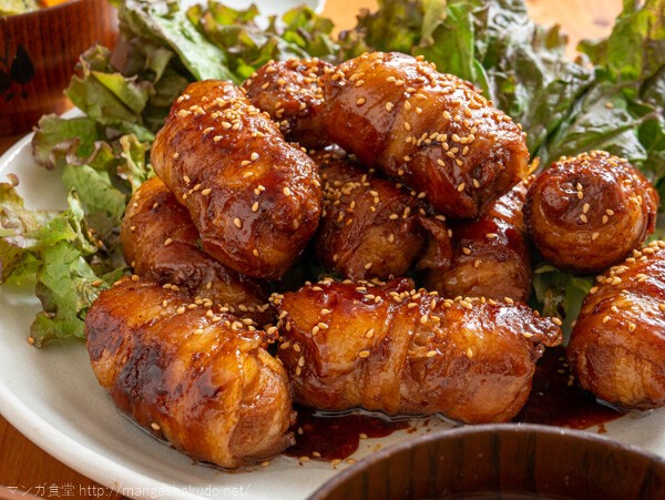 ご飯がすすむ！お弁当にぴったりミニサイズ 豚肉の大葉チーズロール レシピと、鮭弁当 : たっきーママオフィシャルブログ「おしゃべりな台所」Powered by ライブドアブログ