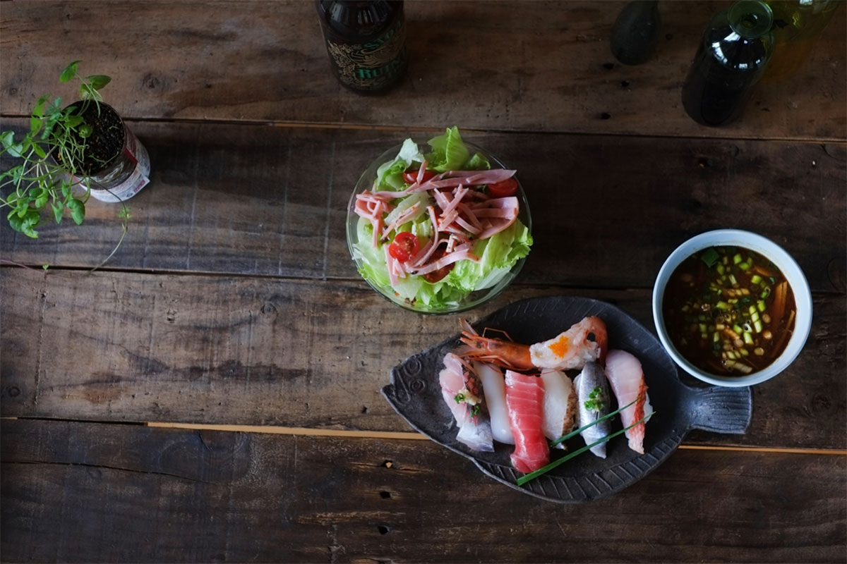 籠を使った涼しげなテーブルコーディネートと夏の和食Marisol マリソル40代をもっとキレイに。女っぷり上々