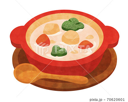 シチューのイラスト商用OKの無料イラスト素材サイト ツカッテ