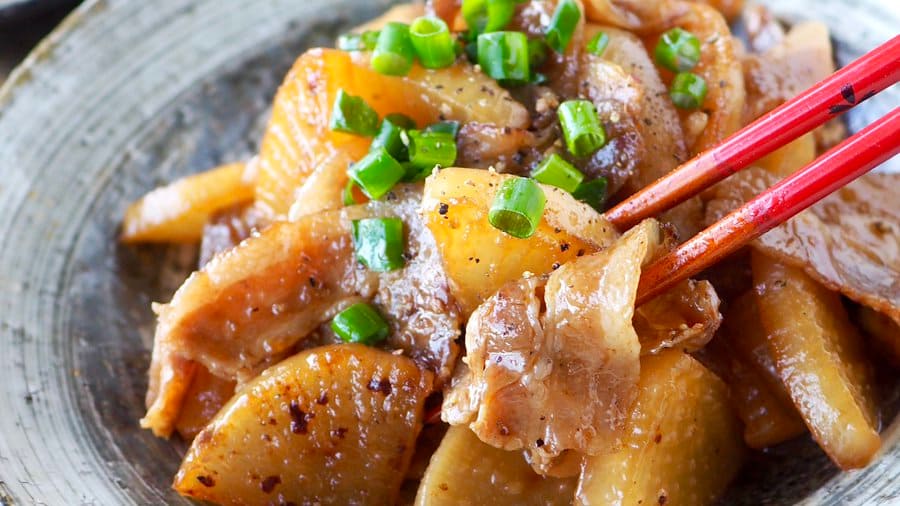 豚肉の旨味しみしみ「豚バラ肉と大根のめちゃうま煮」＆なかなか便利な「キッチンマルチスタンド」 : SAKE TO RYOURI Powered byライブドアブログ