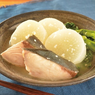 ぶりのオリーブオイルソテ