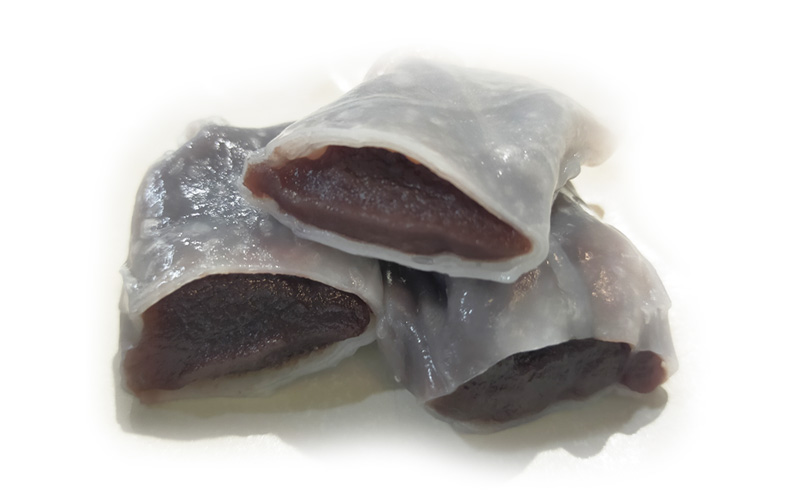 優しいおやつライスペーパーのココナッツミルクデザート