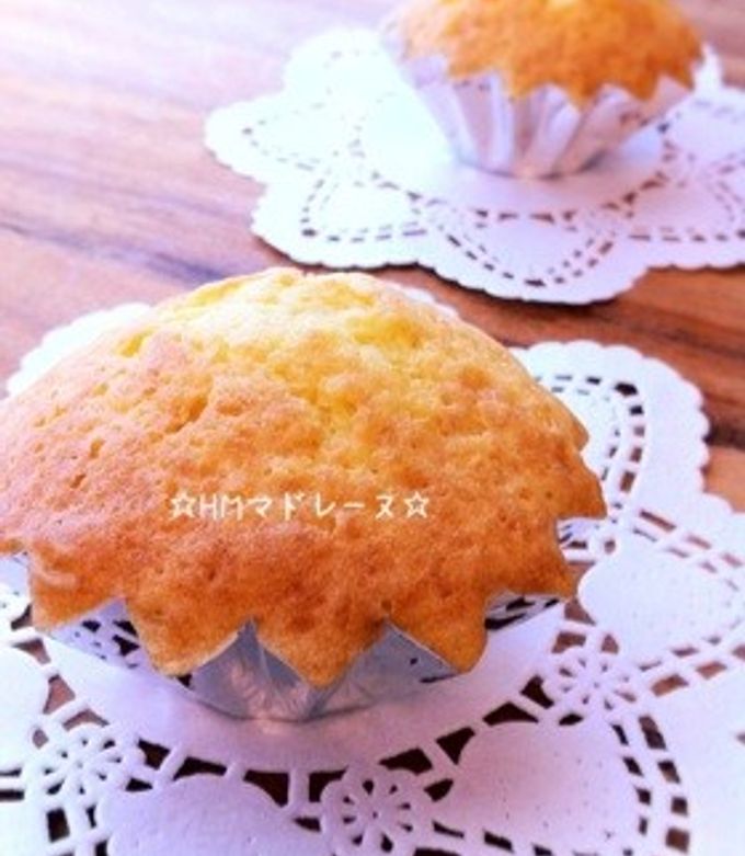 マドレーヌの人気レシピ集 クックパッドより厳選チョイスパウンド・パウンド