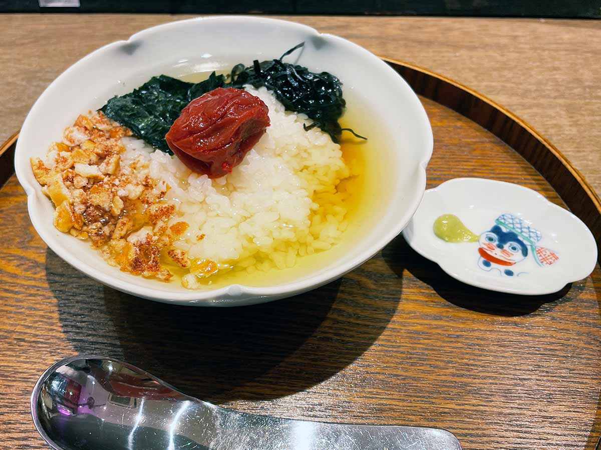 鶏と梅のだし茶漬けの作り方管理栄養士が解説
