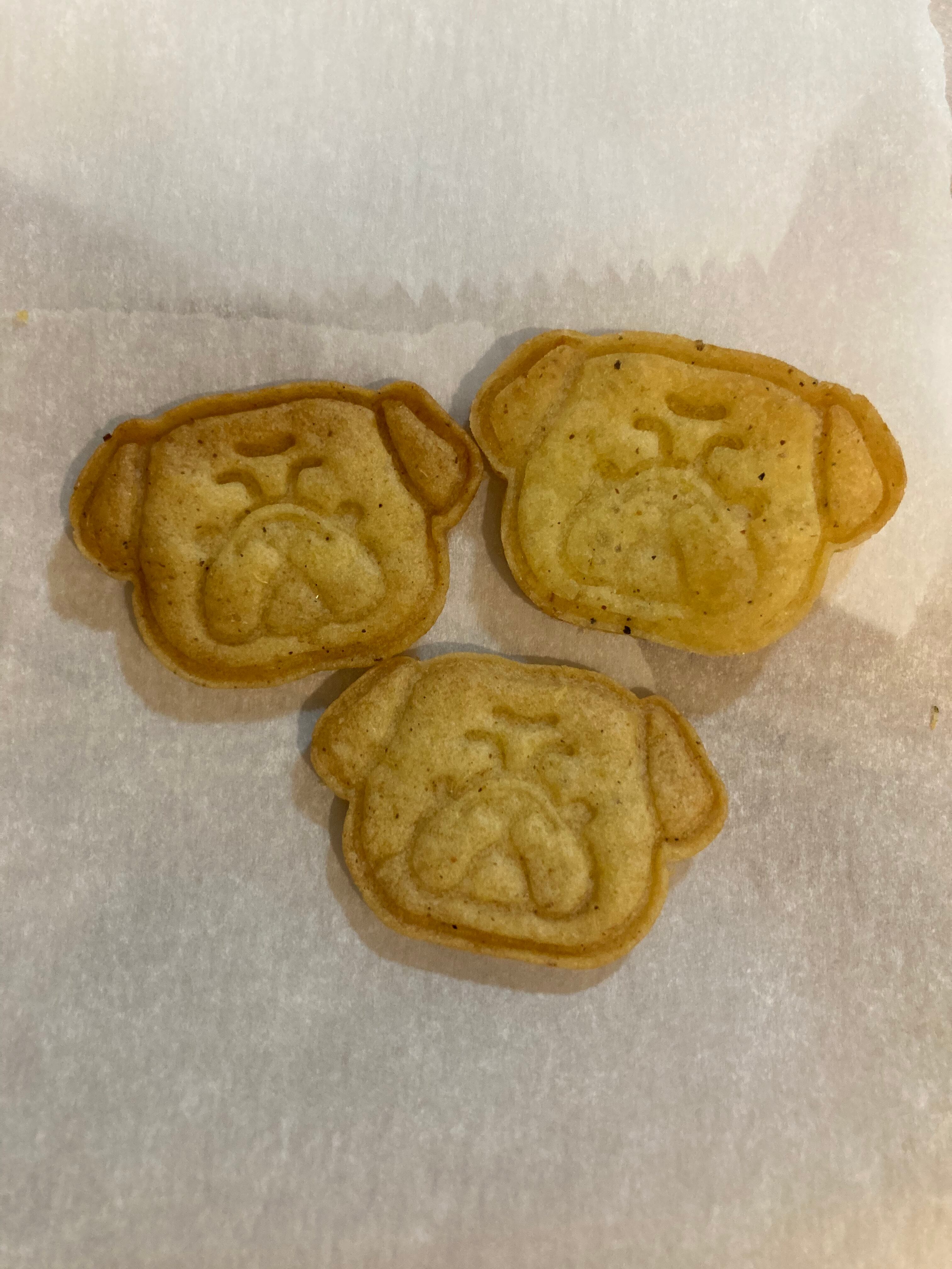 犬型クッキーの作り方TikTok