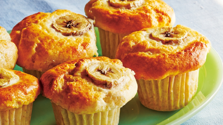 熟れ過ぎたバナナで米粉のチョコバナナケーキ - naruhome