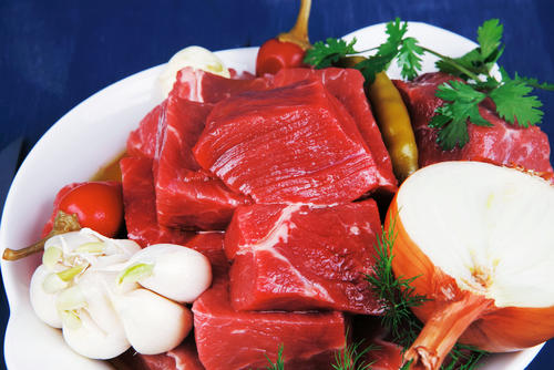 牛ボールのビーフシチュ