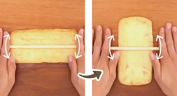 油揚げが綺麗に開ける裏技 開き方